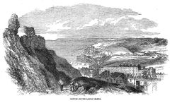 1852 view across Hastings